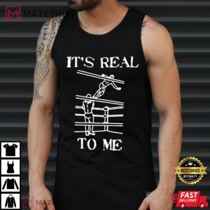 WWE Its Real To Me Pro Wrestling T Shirt (3)