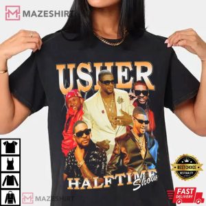 Usher Half Time Show Superbowl 2024 T Shirt (2)