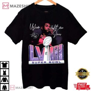 Usher Super Bowl LVIII Signature T Shirt (1)