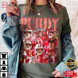 Brock Purdy #13 Football T Shirt (3)