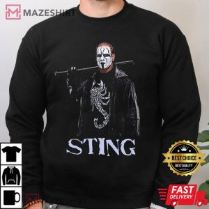 Sting Stinger Pro Wrestling T Shirt (3)