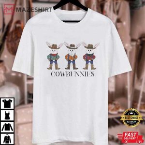 Cowbunnies Western Easter Thanksgiving T Shirt (4)