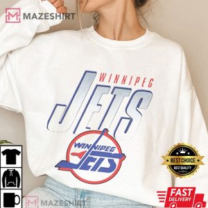 Winnipeg Jets 90s Vintage NHL T Shirt (4)