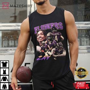 Zay Flowers Baltimore Ravens T Shirt (3)