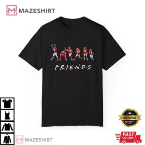 Kansas City Chiefs Friends Fan Gift T Shirt (4)