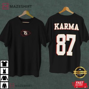 Karma is the Guy on the Chiefs 87 T Shirt (2)