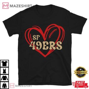 SF 49ers Football Fan T Shirt (1)