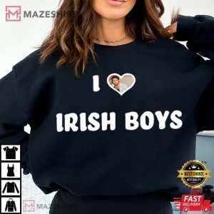 Niall Horan I Love Irish Boys T Shirt (3)