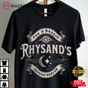 Rhysand Tattoo Parlor for a Bargin Acotar T Shirt (3)