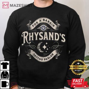 Rhysand Tattoo Parlor for a Bargin Acotar T Shirt (4)