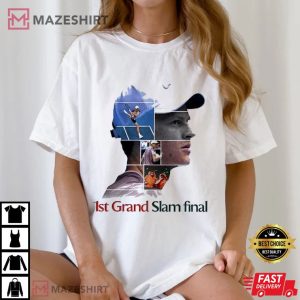 Jannik Sinner 2024 Australian Open 1st Grand Slam Final T Shirt (2)