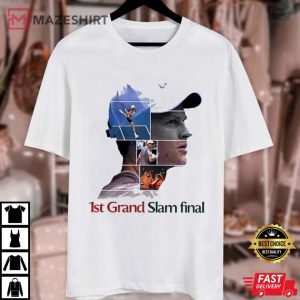 Jannik Sinner 2024 Australian Open 1st Grand Slam Final T Shirt (3)