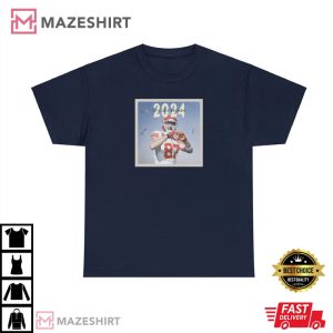 Travis Kelce Superbowl Taylor's Version T Shirt (2)