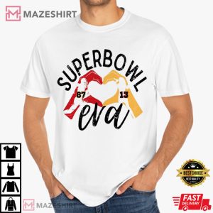 Superbowl Era Taylor Swift x Travis Kelce T Shirt (2)