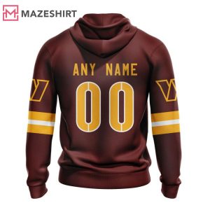NFL Washington Commanders 2024 Personalized Name And Number 3D Hoodie (2)
