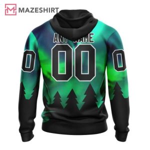 NHL Minnesota Wild Aurora Custom 3D Hoodie (2)