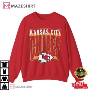 Taylor Vintage Kansas City Chiefs Football T Shirt (2)