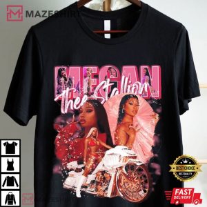 Megan Thee Stallion Gift For Fan Vintage T Shirt (3)