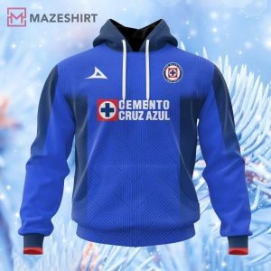 Cruz Azul Liga Mx 3D Hoodie