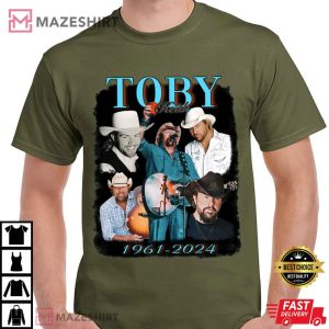 Toby Keith RIP 1961 2024 Country Music T Shirt (3)