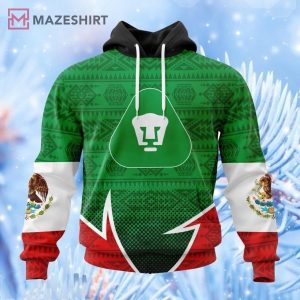 Pumas Unam Liga Mx Mexican Pride 3D Hoodie