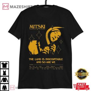 Mitski The Land Is Inhospitable and So Are We T Shirt (4)