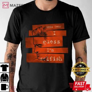 Justin Timberlake Tour 2024 I guess I'm Selfish T Shirt (2)