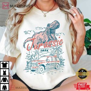 Jurassic Park T Rex Comfort Colors T Shirt (2)