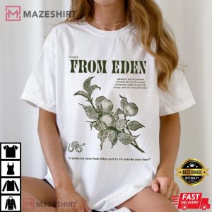Hozier From Eden Outside your Door T Shirt (1)