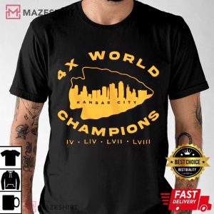 Kansas City Chiefs Super Bowl LVIII Championship T Shirt (3)