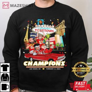 Kansas City Football Champions 2024 Las Vegas T Shirt (3)