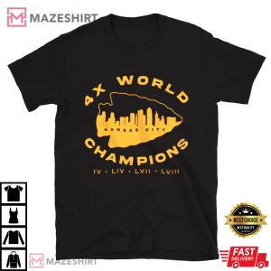Kansas City Chiefs Super Bowl LVIII Cup T Shirt (1)