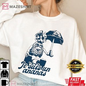 Je Suis Un Ananas Pineapple T Shirt (2)