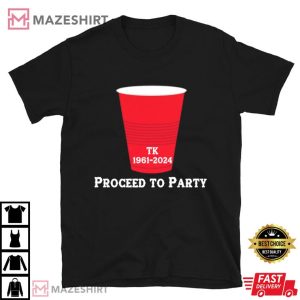 Toby Keith 1961 2024 Proceed to Party T Shirt (1)