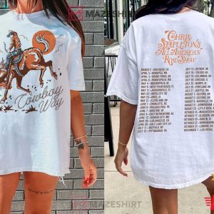 Chris Stapleton All American Road Show 2024 Tour T Shirt (1)