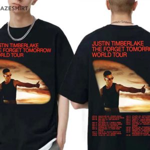 Justin Timberlake Forget Tomorrow 2024 Tour T Shirt (1)