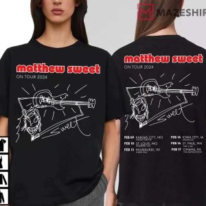 Matthew Sweet On Tour 2024 Merch T Shirt (1)