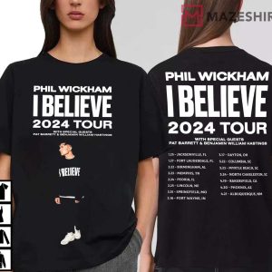 Phil Wickham I Believe Tour 2024 T Shirt (1)