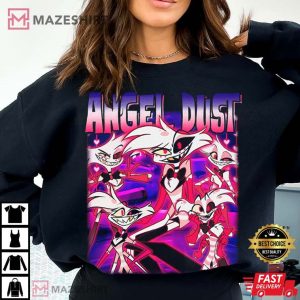 Angel Dust Hazbin Hotel T Shirt (3)