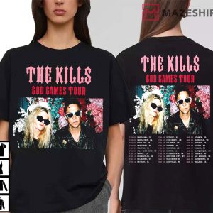The Kills God Games Tour 2024 T Shirt (2)