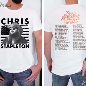 Chris Stapleton All American Road Show 2024 Merch T Shirt (1)