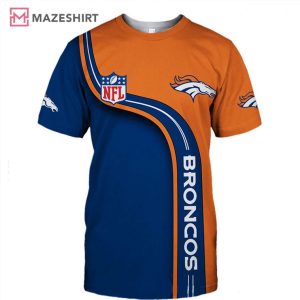 Denver Broncos New Season Sporty 3D Shirt