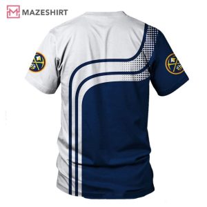 Denver Nuggets Football Team 3D Shirt (2)