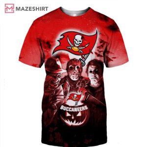 Halloween Tampa Bay Buccaneers 3D Shirt