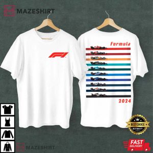 Racing Inspired Cars Formula 1 2024 T Shirt (2)