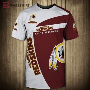 Washington Redskins Hail to the Redskins 3D Shirt