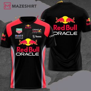 Red Bull Oracle Special Style Racing 3D Shirt
