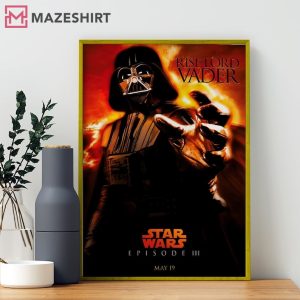 Star Wars Episode III Rise Lord Vader Moive Poster
