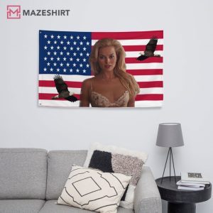 Margot Robbie Barbie America Flag (2)