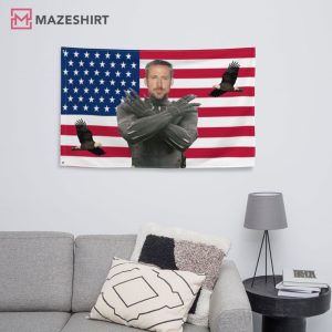 Ryan Gosling Funny Black Panther Meme Flag (2)